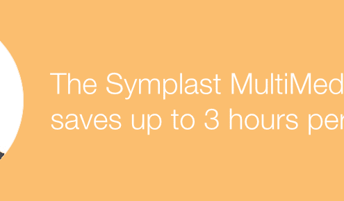The Symplast MultiMedia Manager saves up to 3 hours per day for a plastic surgery practice